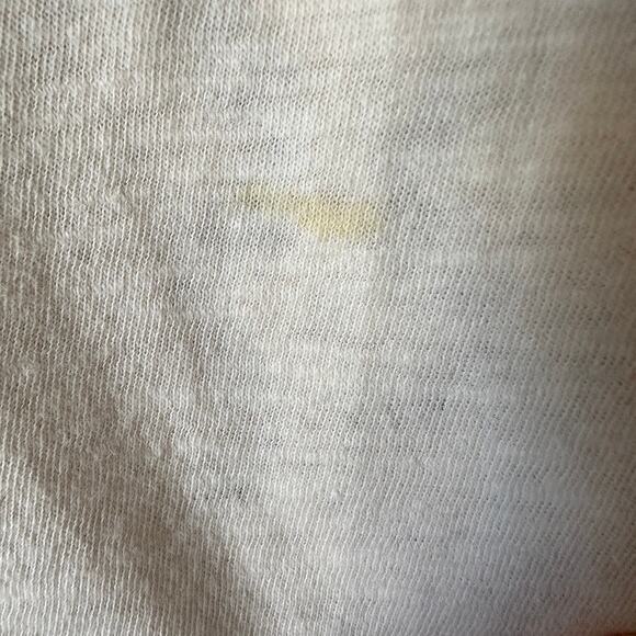 Free People Bohemian Top Womens SMALL Patchwork Lace Back Peasant Hippie Ivory - Picture 4 of 11